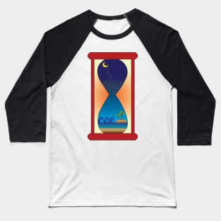 Cosmic Hourglass Baseball T-Shirt